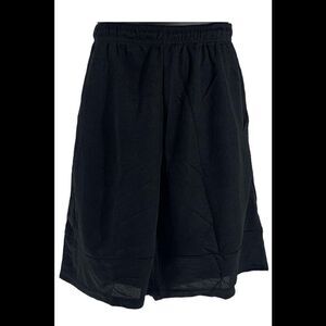 X-Pro Men's Active Athletic Moister Wicking Shorts Black - Regular